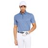 Galvin Green Gents Marley Polo Shirt Moonlight Blue - White