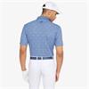 Galvin Green Gents Marley Polo Shirt Moonlight Blue - White