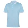 Galvin Green Gents Moon Breathable Polo Shirt Crystal Blue - Sand