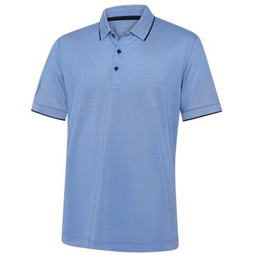 Galvin Green Gents Moon Breathable Polo Shirt Royal Blue - Black
