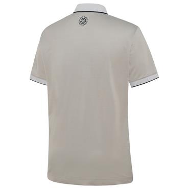 Galvin Green Gents Moon Breathable Polo Shirt Sand - Navy