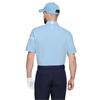 Galvin Green Gents Morley Breathable Polo Shirt Crystal Blue - White