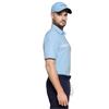 Galvin Green Gents Morley Breathable Polo Shirt Crystal Blue - White