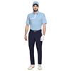 Galvin Green Gents Morley Breathable Polo Shirt Crystal Blue - White