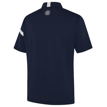 Galvin Green Gents Morley Breathable Polo Shirt Navy - White