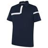Galvin Green Gents Morley Breathable Polo Shirt Navy - White