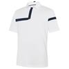 Galvin Green Gents Morley Breathable Polo Shirt White - Navy