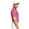 Galvin Green Gents Martinez Breathable Polo Shirt Pink - Green