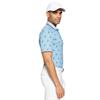Galvin Green Gents Mendez Breathable Polo Shirt Crystal Blue - Green