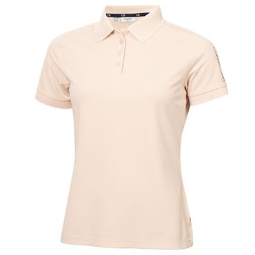 Calvin Klein Golf Ladies Club Polo Shirt Shell Pink