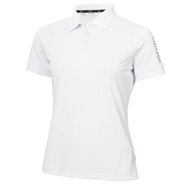 Calvin Klein Golf Ladies Club Polo Shirt White