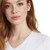 Calvin Klein Golf Ladies Vibe V-Neck Tee White