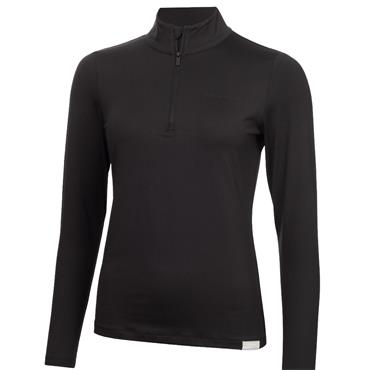 Calvin Klein Golf Ladies Quinta ¼ Zip Top Black