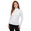Calvin Klein Golf Ladies Quinta ¼ Zip Top White