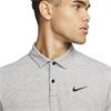 Nike Gents Dri-FIT Tour Heathered Polo Shirt Black (010) 
