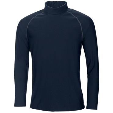 Galvin Green Gents Edwin Roll Neck Thermal Base Layer Navy - Blue Bell