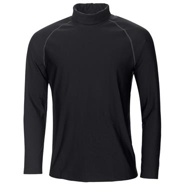 Galvin Green Gents Edwin Roll Neck Thermal Base Layer Black - Red