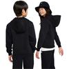 Nike Junior Pullover Hoodie Black - White (010)