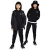 Nike Junior Pullover Hoodie Black - White (010)