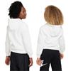 Nike Junior Pullover Hoodie White - Black (100)