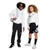 Nike Junior Pullover Hoodie White - Black (100)