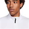 Nike Gents Dri-FIT Victory ½ Zip Top White - Black (100)