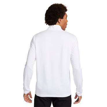 Nike Gents Dri-FIT Victory ½ Zip Top White - Black (100)