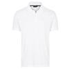 J.Lindeberg Gents Troy Pique Polo Shirt White (0000)