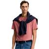 J.Lindeberg Gents Sid Basic T-Shirt Whitered Rose (E195)
