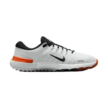 Nike Gents Free Golf Shoes White - Safety Orange - Black (White 103)