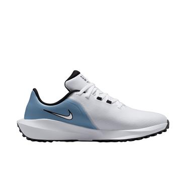 Nike Ladies Infinity G NN Shoes White - Work Blue - Metallic Silver (105)