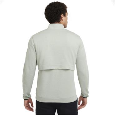 Nike Gents Tour ½ Zip Pique Top Light Grey (077)
