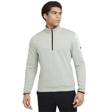 Nike Gents Tour ½ Zip Pique Top Light Grey (077)