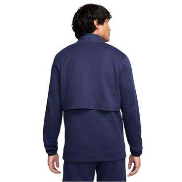 Nike Gents Tour ½ Zip Pique Top Navy (410)