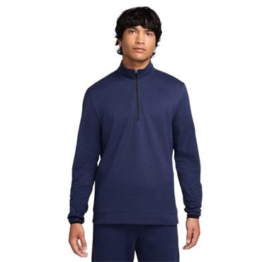Nike Gents Tour ½ Zip Pique Top Navy (410)