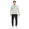 Nike Gents Tour ½ Zip Pique Top Jade Horizon - Black (Green 370)