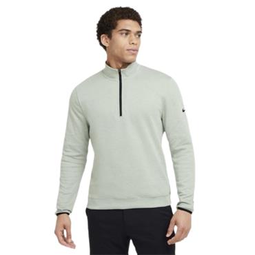 Nike Gents Tour ½ Zip Pique Top Jade Horizon - Black (Green 370)