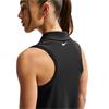 Nike Ladies Dri-FIT Sleeveless Polo Shirt Black - White (010)