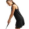 Nike Ladies Dri-FIT Sleeveless Polo Shirt Black - White (010)