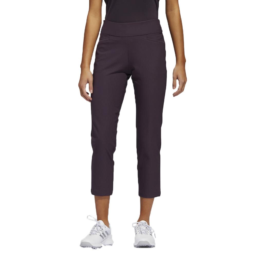 adidas Ladies Pull On Ankle Pants Noble Purple