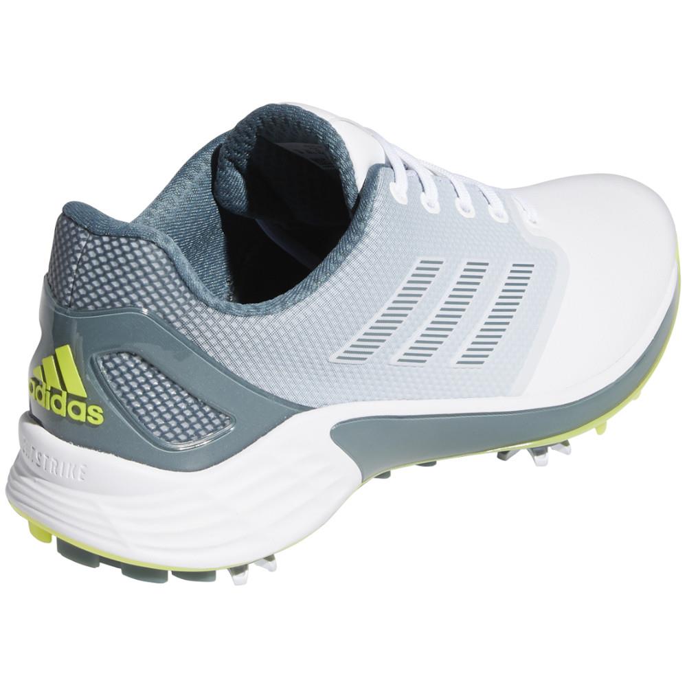 adidas Gents ZG21 Shoes White - Acid Yellow - Blue Oxide