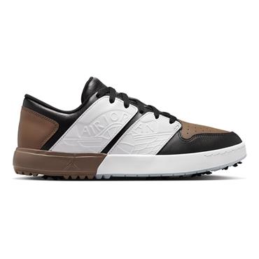 Nike Gents Jordan NU Retro 1 G Shoes Black - Palomino - White (005)
