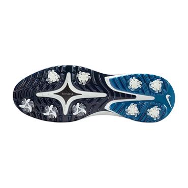 Nike Gents Victory Tour 4 Shoes Summit White - Court Blue - Metallic Silver  (103)
