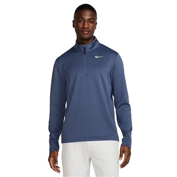 Nike Gents Victory Dri-FIT Therma Flex ½ Zip Top Diffused Blue (491)
