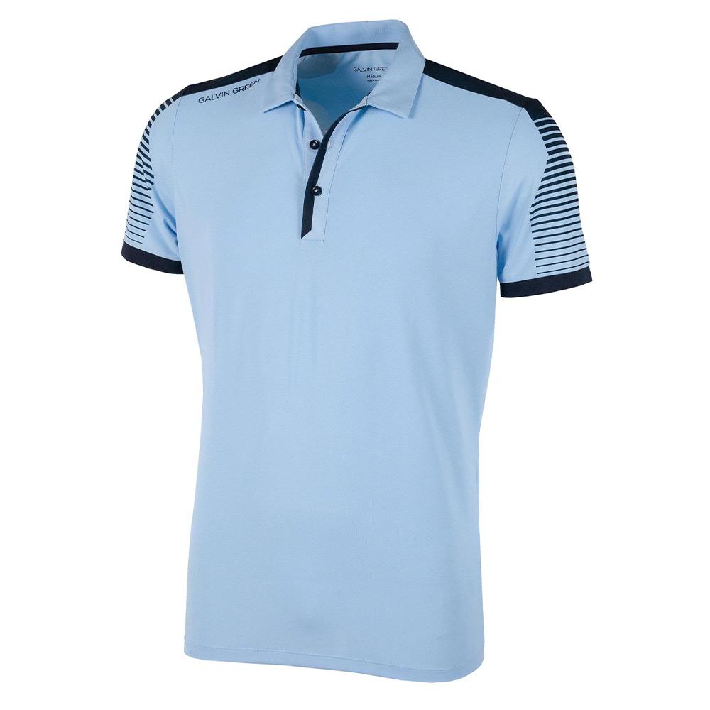 Galvin Green Gents Marcus V8 Polo Shirt Bluebell - Navy | Golf Store