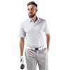 Galvin Green Gents Mark Polo Shirt Cool Grey - White (07)