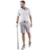 Galvin Green Gents Mark Polo Shirt Cool Grey - White (07)