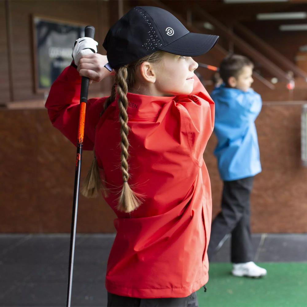 Galvin Green Junior River Waterproof GORE-TEX Paclite Jacket Red - Black