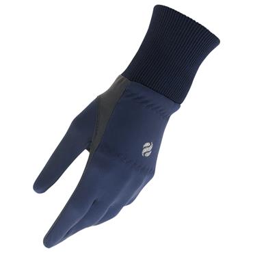 Surprizeshop Ladies Fleece Lined Polar Stretch Winter Gloves Navy