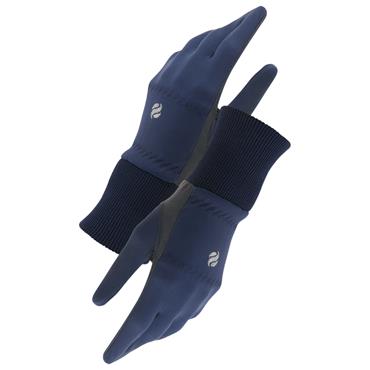 Surprizeshop Ladies Fleece Lined Polar Stretch Winter Gloves Navy